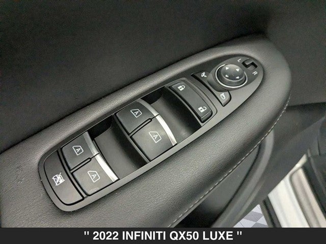 2022 INFINITI QX50 LUXE AWD
