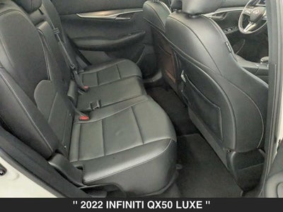 2022 INFINITI QX50 LUXE AWD