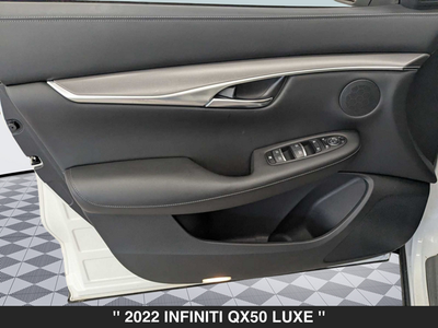2022 INFINITI QX50 LUXE AWD