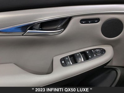 2023 INFINITI QX50 LUXE AWD