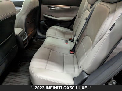2023 INFINITI QX50 LUXE AWD