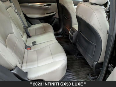 2023 INFINITI QX50 LUXE AWD