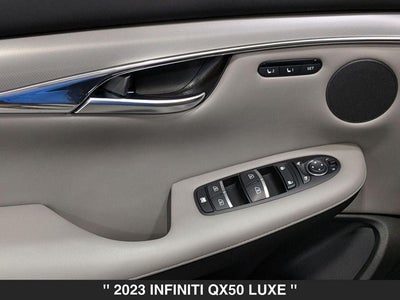 2023 INFINITI QX50 LUXE AWD