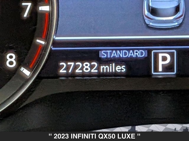 2023 INFINITI QX50 LUXE AWD
