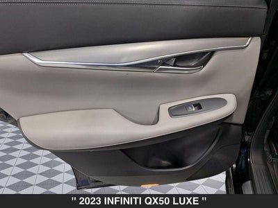 2023 INFINITI QX50 LUXE AWD