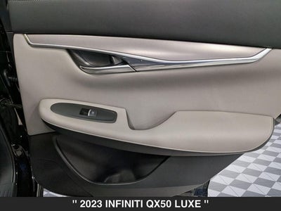 2023 INFINITI QX50 LUXE AWD