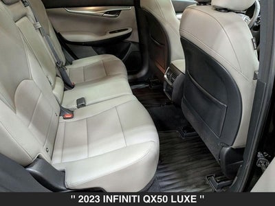 2023 INFINITI QX50 LUXE AWD