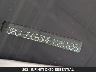 2021 INFINITI QX50 ESSENTIAL AWD