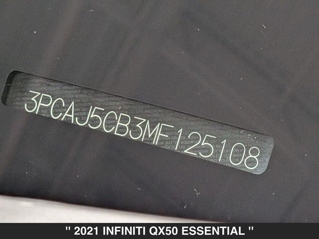 2021 INFINITI QX50 ESSENTIAL AWD