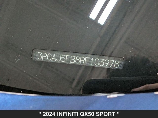 2024 INFINITI QX50 SPORT AWD