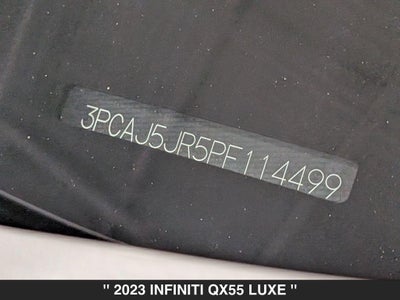 2023 INFINITI QX55 LUXE AWD