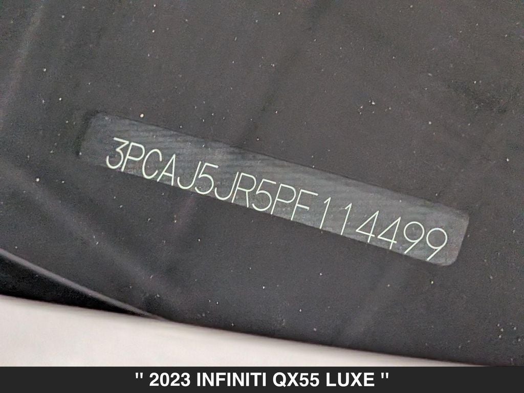 2023 INFINITI QX55 LUXE AWD