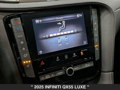 2025 INFINITI QX55 LUXE