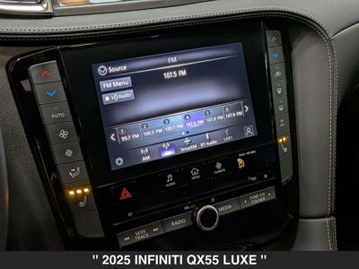2025 INFINITI QX55 LUXE