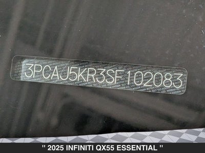 2025 INFINITI QX55 Essential AWD