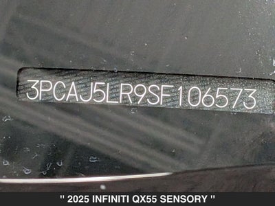 2025 INFINITI QX55 Sensory AWD
