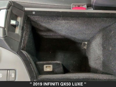 2019 INFINITI QX50 LUXE AWD