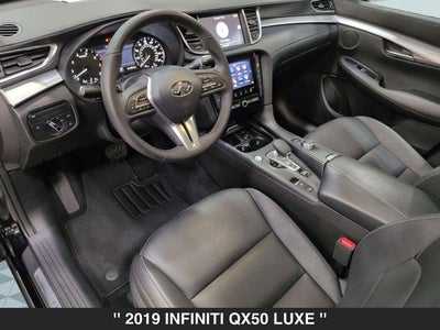 2019 INFINITI QX50 LUXE AWD