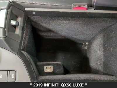 2019 INFINITI QX50 LUXE AWD