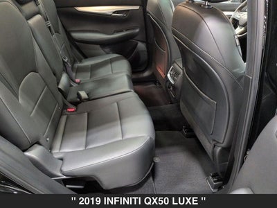 2019 INFINITI QX50 LUXE AWD