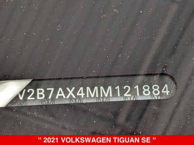 2021 Volkswagen Tiguan 2.0T SE