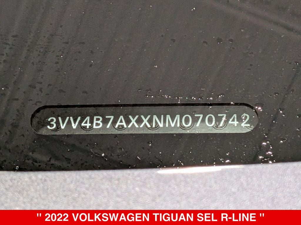 2022 Volkswagen Tiguan 2.0T SEL R-Line