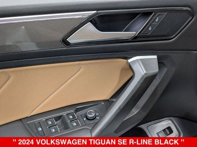2024 Volkswagen Tiguan 2.0T SE R-Line Black