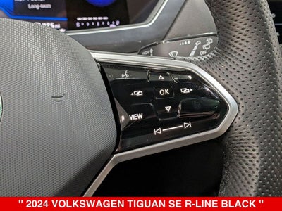 2024 Volkswagen Tiguan 2.0T SE R-Line Black