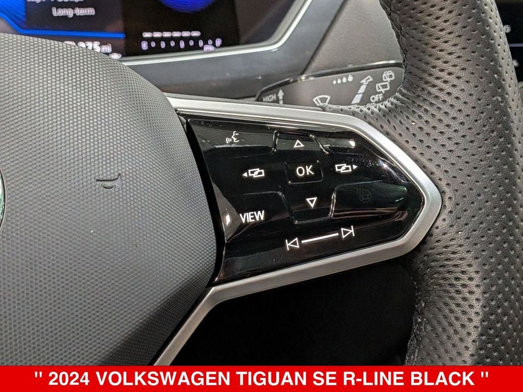 2024 Volkswagen Tiguan 2.0T SE R-Line Black