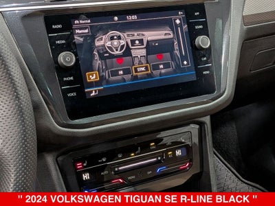 2024 Volkswagen Tiguan 2.0T SE R-Line Black