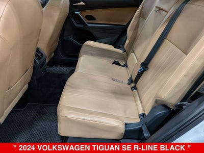 2024 Volkswagen Tiguan 2.0T SE R-Line Black