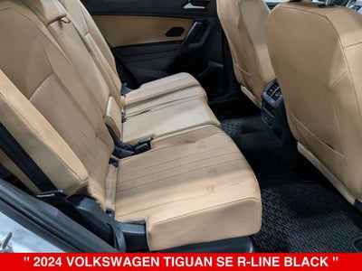 2024 Volkswagen Tiguan 2.0T SE R-Line Black