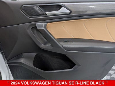 2024 Volkswagen Tiguan 2.0T SE R-Line Black
