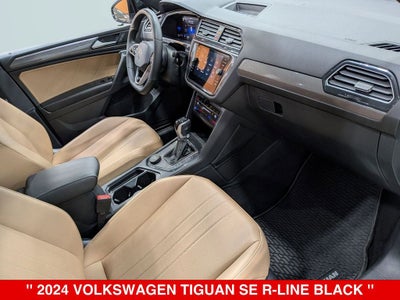 2024 Volkswagen Tiguan 2.0T SE R-Line Black