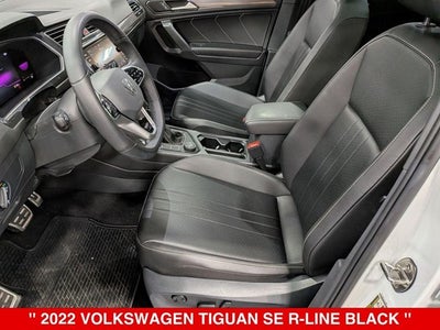 2022 Volkswagen Tiguan 2.0T SE R-Line Black