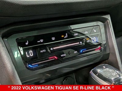 2022 Volkswagen Tiguan 2.0T SE R-Line Black