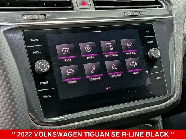 2022 Volkswagen Tiguan 2.0T SE R-Line Black