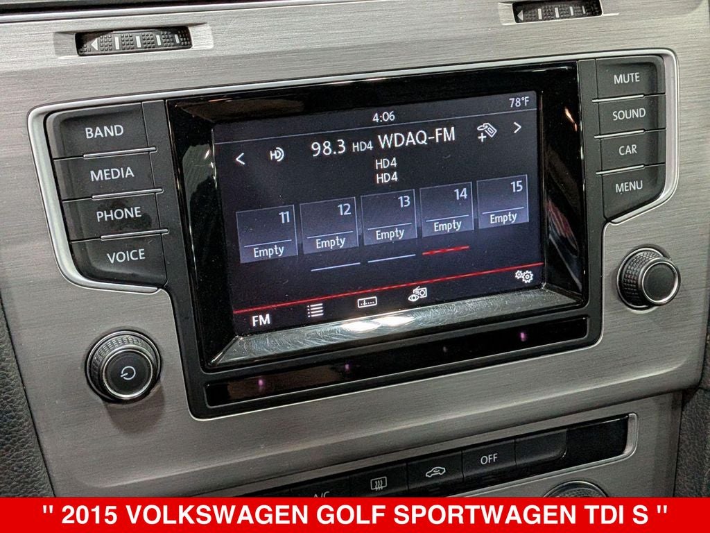 2015 Volkswagen Golf SportWagen Base