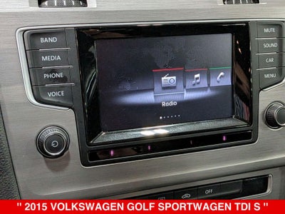 2015 Volkswagen Golf SportWagen Base