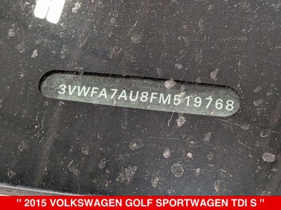 2015 Volkswagen Golf SportWagen Base