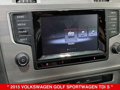 2015 Volkswagen Golf SportWagen Base