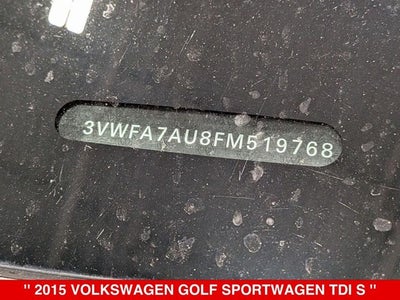 2015 Volkswagen Golf SportWagen Base