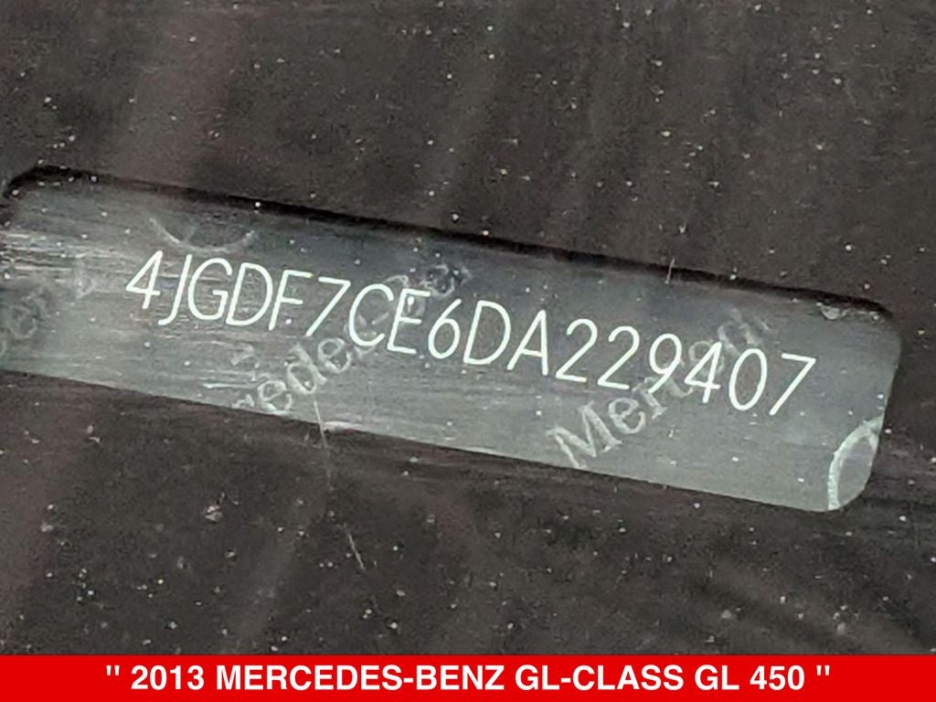 2013 Mercedes-Benz GL-Class GL 450 4MATIC®