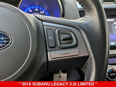 2016 Subaru Legacy 2.5i Limited