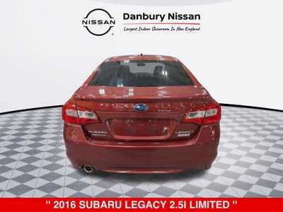 2016 Subaru Legacy 2.5i Limited