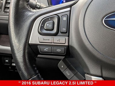 2016 Subaru Legacy 2.5i Limited