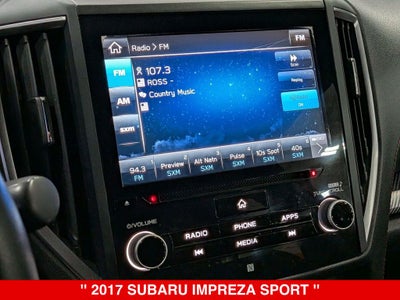 2017 Subaru Impreza 2.0i Sport