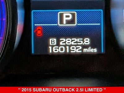 2015 Subaru Outback 2.5i Limited