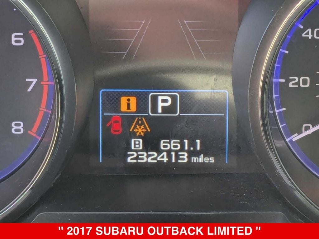 2017 Subaru Outback 2.5i Limited