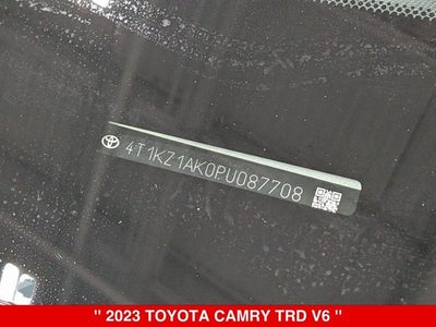 2023 Toyota Camry TRD V6